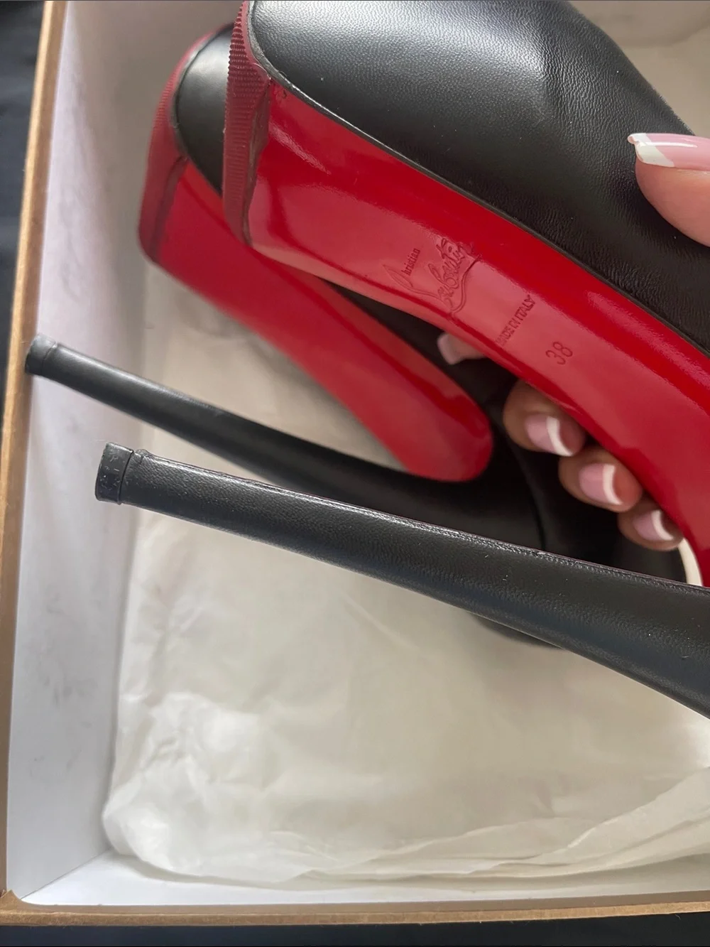 Christian Louboutin sleek black